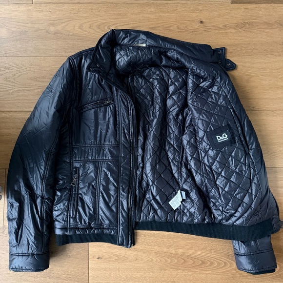 Dolce & Gabbana Puffer Coat EU 54 US 44 Hidden Hood - Picture 9 of 16